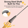 Interactive Cat Wand Toy with Replaceable Feather Heads