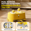 Interactive Electric Whack-a-Mole Cat Toy with Feather Teaser