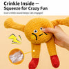 Fleece Catnip Squeaky Pet Toy