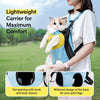 Front-Carry Pet Carrier Backpack for Cats and Small Dogs