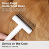 Detangling & Deshedding Grooming Brush for Cats and Dogs