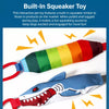 Interactive Squeaky Rope Tug Toy for Medium and Large Dogs