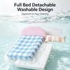 All-Season Waterproof Pet Sofa Bed with Removable Cover
