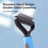 Double-Sided Detangling Comb for Cats & Dogs