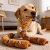 Four-Link Squeaky Sausage Dog Toy