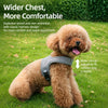 Nylon Vest-Style Dog Harness with Integrated Leash