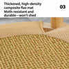 Two-Tier Wooden Cat Bed with Sisal Scratcher and Woven Mats