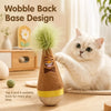 Self-Righting Cat and Puppy Toy for Interactive Play