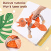 Plush Squeaky Dog Toy with Playful Animal Character Design
