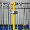 Heavy-Duty Galvanized Steel Dog Kennel for Indoor & Outdoor Use