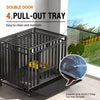 Indoor Metal Dog Crate for Small to Large Dogs