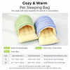 Semi-Enclosed Washable Bed for Cats and Small Dogs