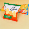 Potato Chip Plush Crinkle Toy for Dogs and Cats