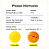 Interactive Cat Ball Toy – 6 cm Sports Ball Design