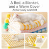 Cotton-Linen Pet Blanket Mat for Cats & Dogs