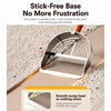 Cat Litter Scoop with Slotted or Round-Hole Head