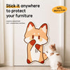 Wall-Mounted Vertical Cat Scratcher