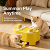 Interactive Electric Whack-a-Mole Cat Toy with Feather Teaser