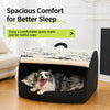 Cozy Washable Tent-Style Dog Bed for Small to Large Dogs