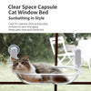Transparent Capsule Cat Window Bed