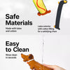 Long Latex Squeaky Dog Toy for Small and Medium Dogs