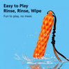 Textured Silicone Tug Stick Dog Toy