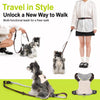 Adjustable Vest-Style Dog Harness & Leash Set