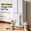 Automatic Wall-Mounted Cat Teaser Toy for Interactive Play