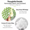 Semi-Enclosed Washable Bed for Cats and Small Dogs