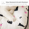 Cotton-Linen Pet Bed Mat for Dogs & Small Pets