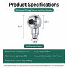Pet Shower Sprayer for Dogs & Cats, Fine-Spray Bathing Tool
