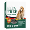 Adjustable Faux Leather Pet Collar for Cats and Dogs