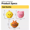 Squeaky Spiky Ball Toy for Dogs