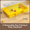 Dog Potty Training Tray with Reinforced Grid