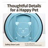 Transparent Rolling Cat Carrier