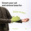 Double-Sided Cat Grooming Brush for Long-Haired Cats