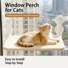 Suction-Cup Window-Mounted Cat Hammock Bed