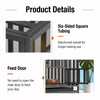 Indoor Metal Dog Crate for Small to Large Dogs