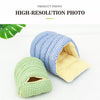 Semi-Enclosed Washable Bed for Cats and Small Dogs