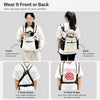 Breathable Front-Carry Pet Carrier Bag for Cats and Small Dogs