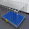 Heavy-Duty Galvanized Steel Dog Kennel for Indoor & Outdoor Use