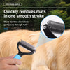 Double-Sided Detangling Comb for Cats & Dogs
