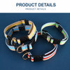 Adjustable Canvas Dog Collar