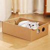 Cardboard Cat Scratcher and Bed