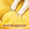 Enclosed Faux Leather Car Pet Carrier for Cats & Small Dogs