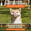 Dog Muzzle with Plastic Frame and Mesh Panel