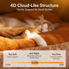 Enclosed Pet Bed with Removable Washable Design for Cats & Dogs