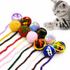 Hanging Yarn Ball Cat Toy for Independent Play