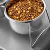 Elevated Pet Bowl Stand with Stainless Steel Bowls