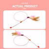 Cat Teaser Wand with Feather and Bell